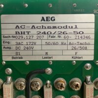 AEG BHT 240/26-50 AC-Achsmodul