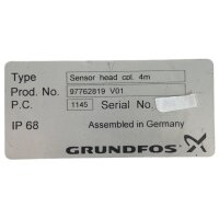 GRUNDFOS 97762819 Sensor Head