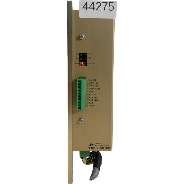Jenaer Antriebstechnik ECOBRAX200-BA-000 Verstärker Servoverstärker