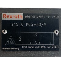 Rexroth R901086051 Z1S 6 P05-40/V Rückschlagventil