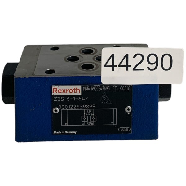 Rexroth R900347495 Z2S 6-1-64 Rückschlagventil