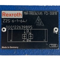 Rexroth R900347495 Z2S 6-1-64 Rückschlagventil