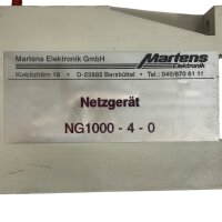 Martens NG 1000 Netzgerät