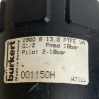 Bürkert 2000 B 13,0 PTFE Wege Schrägsitzventil