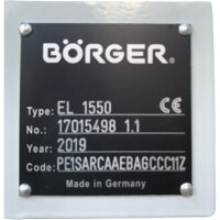 BÖRGER EL 1550 Drehkolbenpumpe