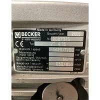 BECKER VT4.16 Vakuumpumpe Trockenlaufende...