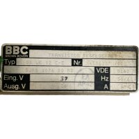 BBC 05LE02C-E Transistor Regelgerät GJR5 1076 00 R2