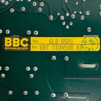 BBC GLB 0501 Feldschwächgerät GNT 0104500 R3