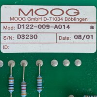 MOOG D122-009-A014 Amplifier Card