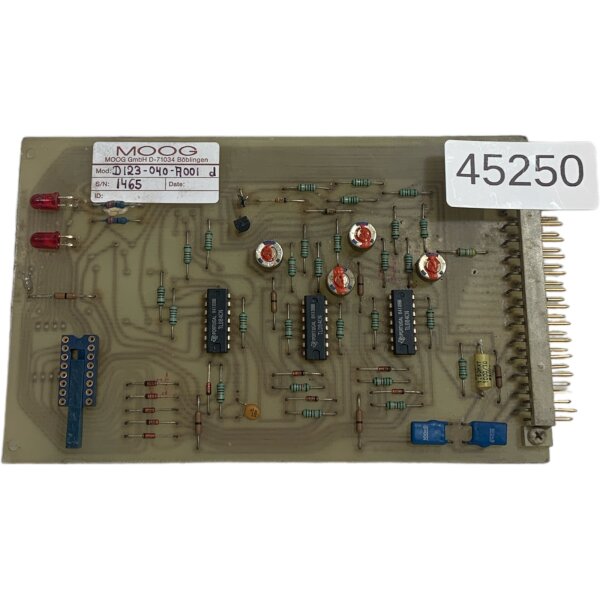 MOOG D123-040-A001 d Circuit Board 1465
