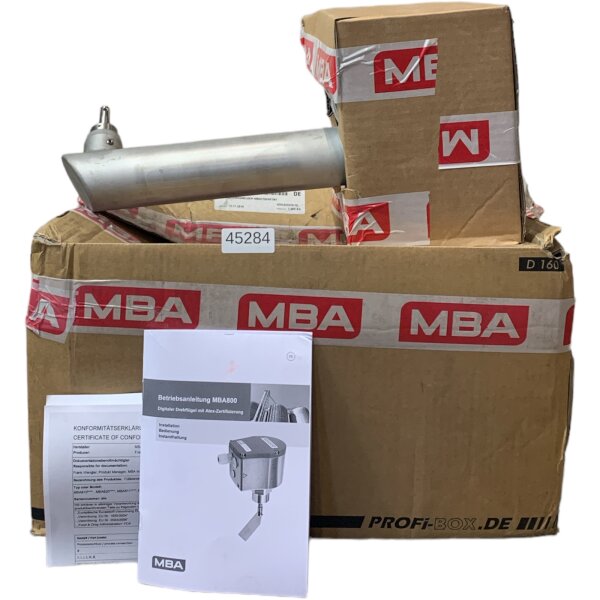MBA MBA810XFN1-L00250-A-XXXXX Drehflügel-Füllstandsmelder