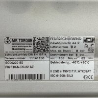 Airtorque SC00220-5U Pneumatischer Schwenkantrieb F07F10-N-DS-22 AZ