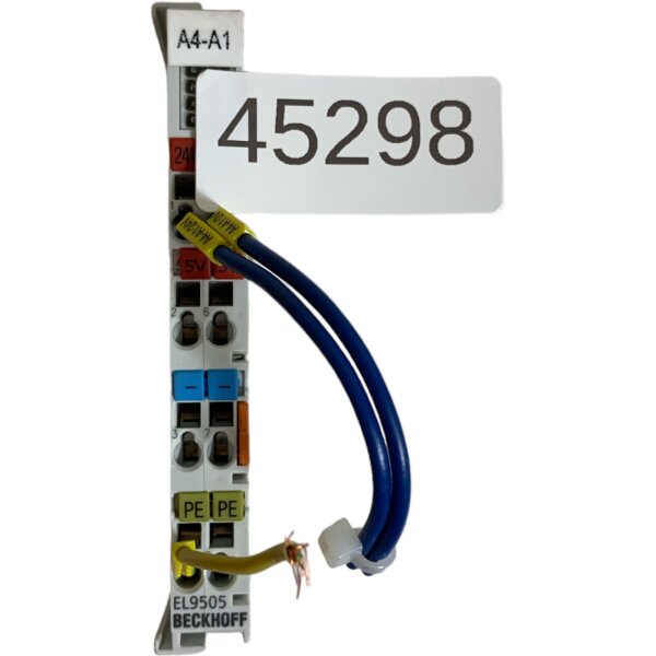 BECKHOFF EL9505 Power Supply Terminal
