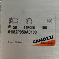 CAMOZZI 61M2P050A0100 Pneumatikzylinder Zylinder