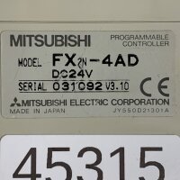 Mitsubishi FX2N-4AD Controller