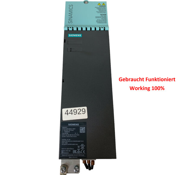 Siemens SINAMICS 6SL3130-7TE21-6AA4 active line module 16kW