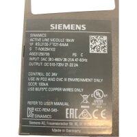 Siemens SINAMICS 6SL3130-7TE21-6AA4 active line module 16kW