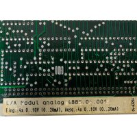 Siemens 4885.06.001 E/A Modul analog Platine