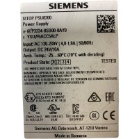 Siemens Sitop PSU8200 6EP3334-8SB00-0AY0 Power supply