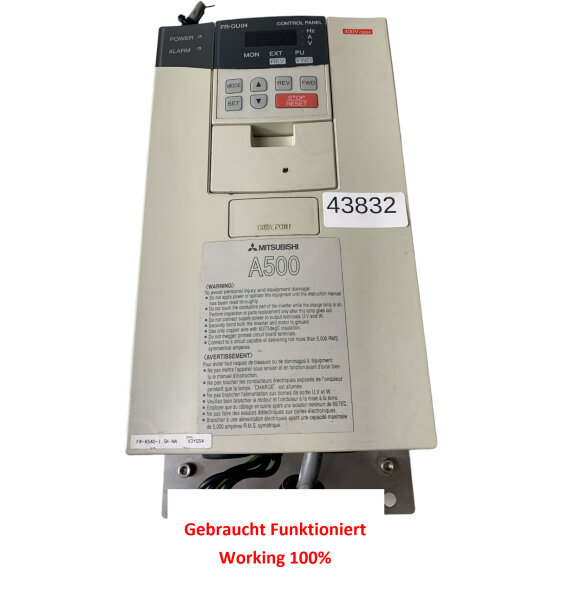 Mitsubishi A500 FR-A540-1.5K-NA Inverter