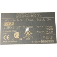 Siemens AS-i Power 3RX9 501-0BA00 Power Supply