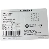 Siemens Sirius 3SK1211-1BB40 Safety Relay Relais