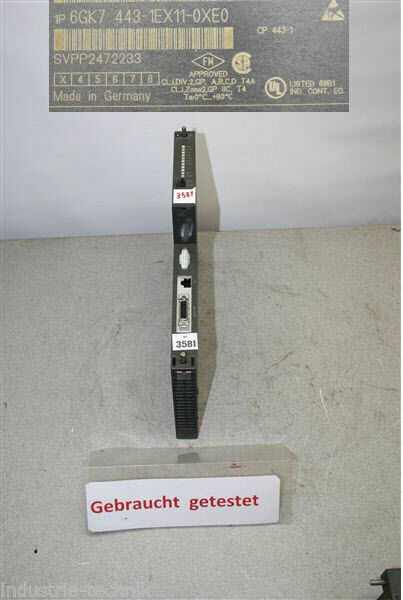 Siemens Simatic 6GK7443-1EX11-0XE0 Kommunikationsprozessor 6GK7 443-1EX11-0XE0