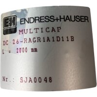 ENDRESS + HAUSER MULTICAP DC 26-RAGR1A1D11B Füllstandsensor