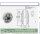 Magnetische Pulver Bremse Hohlwelle 16 mm 6Nm DC 24 1000 min