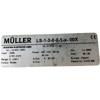 MÜLLER LS-1-3-0-0-1-x-00X Digitales Lastmesssystem