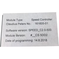 CLAUDIUS PETERS RS-232 Speed Controller 161605-01