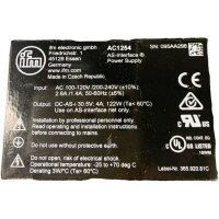 IFM AC1254 AS-Interface Power Supply
