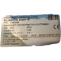 ECOLAB ELADOS EMP II 148336 Membrandosierpumpe Pumpe