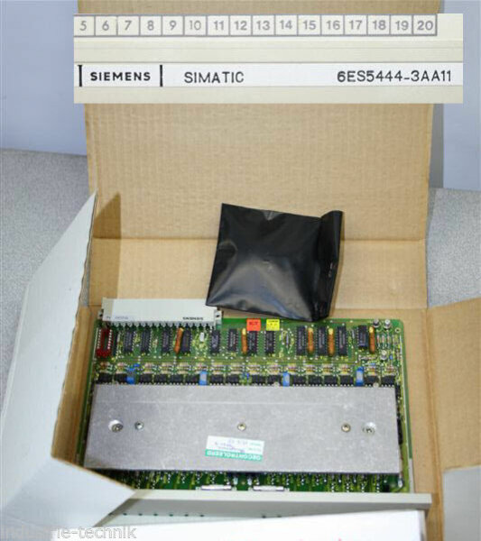 SIEMENS Simatic S5 6es5444-3aa11  generalüberholt 6es5 444-3aa11
