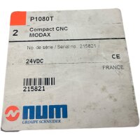 NUM P1080T Controller Compact CNC MODAX