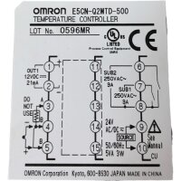 OMRON E5CN-Q2MTD-500 Temperature Controller