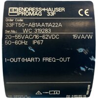 Endress + Hauser Promag F 33FT50-AB1AA11A22A
