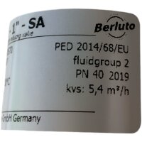 Berluto DRV302 SA DN25 Druckminderer 030204-0570
