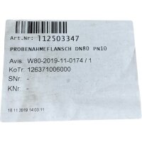 CMT SAM-CT-10003 DN80 ISO3170 Probenahmefalsche