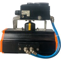 Ebro Amaturen EB8.1 SYD Pneumatischer Antrieb mit elektropneumatischem Positioner und Prozessregler EP501A