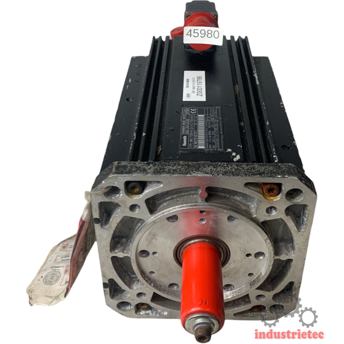 Mnr R422006 Rexroth MNR R911223180 MAC112B-0-LD-2-C/130-A-0 Permanentmagnetomotor ...