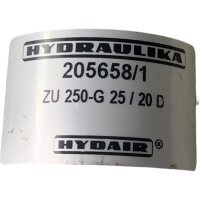 Hydraulika Hydair 205658/1 Zylinder