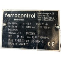 ferrocontrol FMR063-04-60-RNK-01 Servomotor