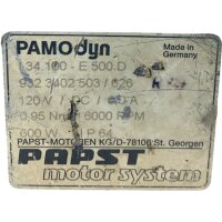 PAPST Motor PAMOdyn Servomotor 34.65-E 500-D