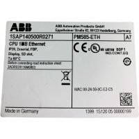 ABB CM598 + PM585 Kommunikationsmodul + CPU Modul...