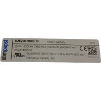 ebmpapst K2E220-RB06-10 Lüfter Radialventilator...