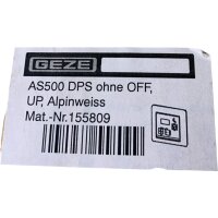 GEZE AS500 Displayprogrammschalter DPS ohne OFF-Taste 155809