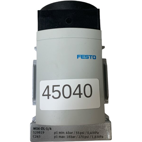 FESTO MS6-DL-1/4 Einschaltventil 529819