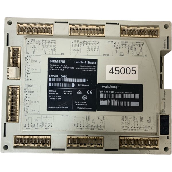 Siemens Landis& Staefa LMV51.100B2 Leistungsregler Weishaupt W-FM100