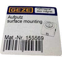 GEZE Haftmagnet  Aufputz 155569